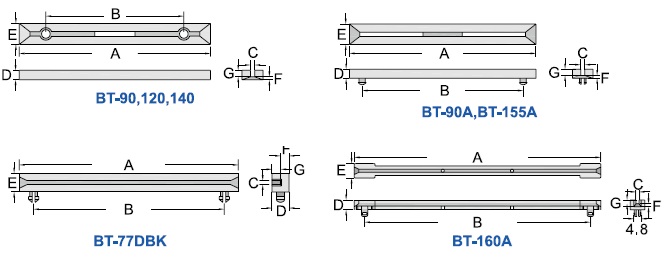 PCBガイドレール