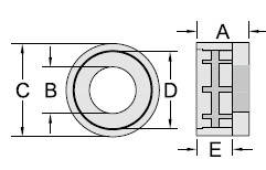 ラウンドワッシャ_図面